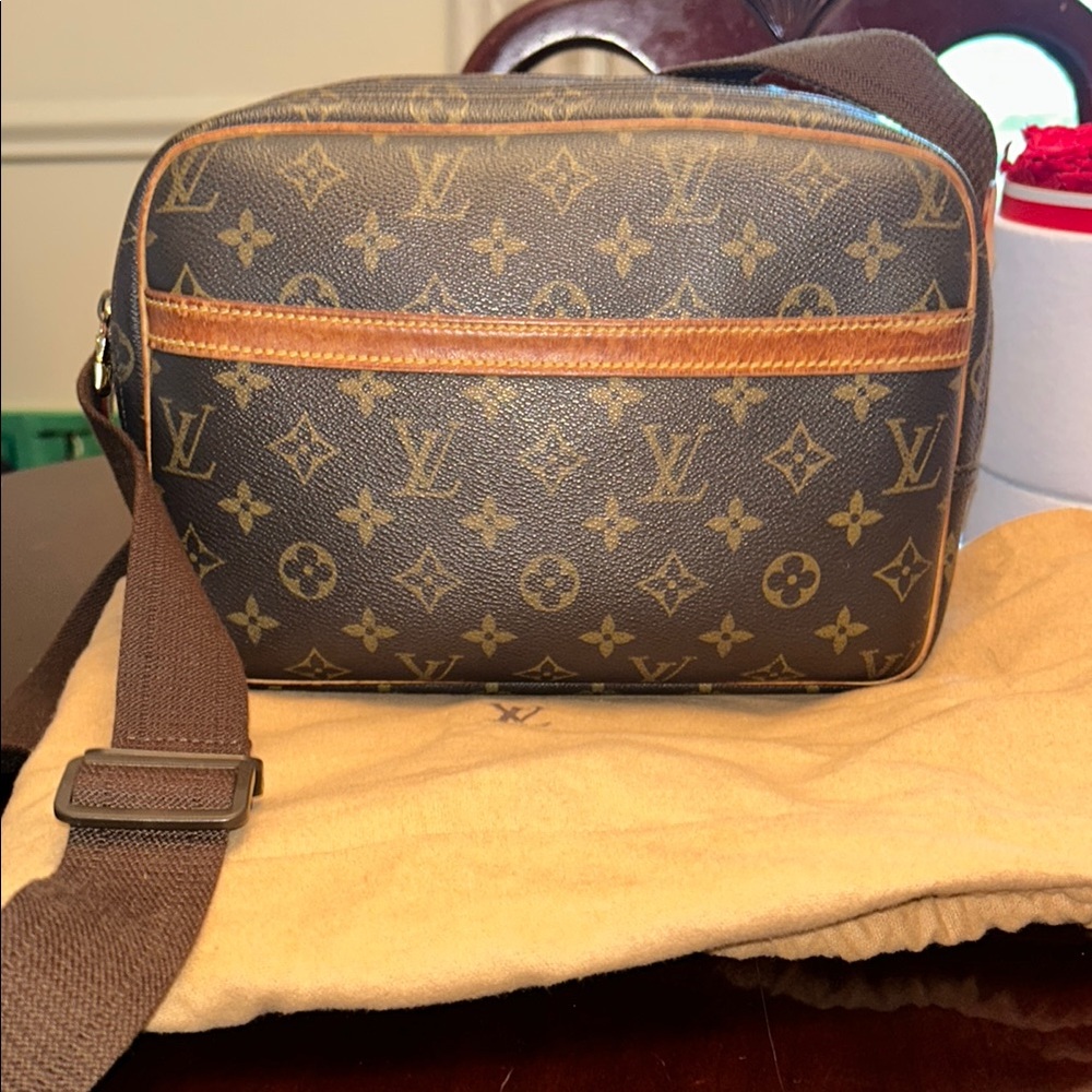 Louis Vuitton Brown Monogram Unisex Bag